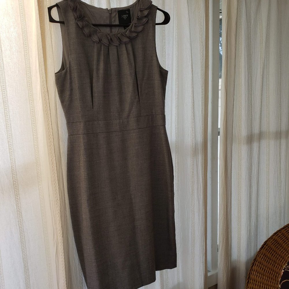 J. Crew sleeveless Sheath Dress